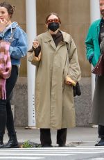 MARY KATE OLSEN Out Shopping on Madison Ave in New York 10/30/2021