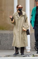 MARY KATE OLSEN Out Shopping on Madison Ave in New York 10/30/2021