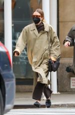 MARY KATE OLSEN Out Shopping on Madison Ave in New York 10/30/2021