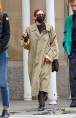 MARY KATE OLSEN Out Shopping on Madison Ave in New York 10/30/2021