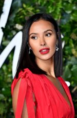 MAYA JAMA at 2021 British Fashion Awards in London 11/29/2021