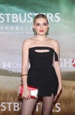MEG DONNELLY at Ghostbusters: Afterlife Premiere in New York 11/15/2021