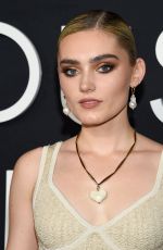 MEG DONNELLY at House of Gucci Premiere in New York 11/16/2021