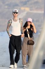 MEGAN FOX and Machine Gun Kelly on Vacation at Santorini Island in Greece 11/07/2021