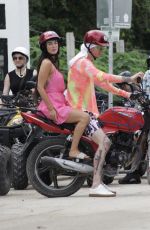 MEGAN FOX and Machine Gun Kelly on Vacation in Mexico 11/16/2021