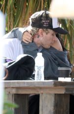 MEGAN FOX and Machine Gun Kelly Out in Santorini 11/10/2021