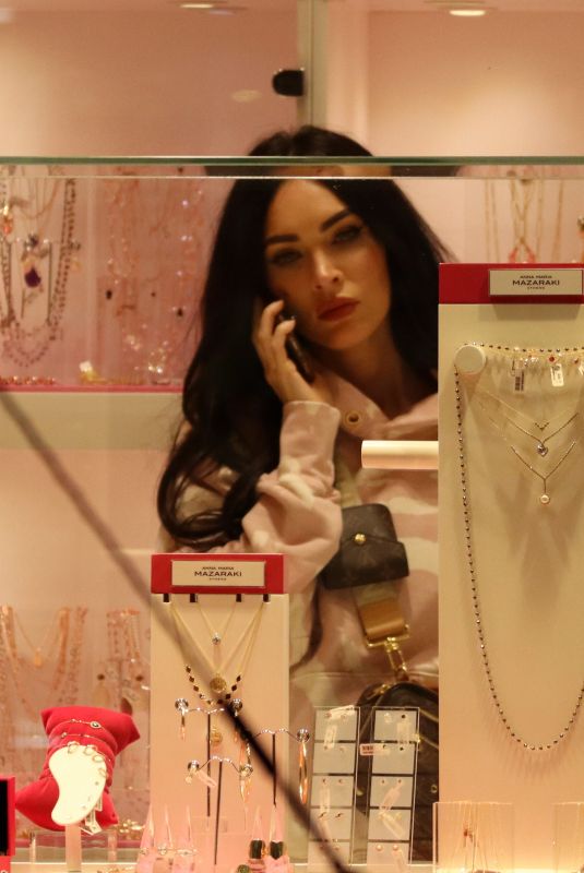 MEGAN FOX Out Shopping in Thessaloniki 11/27/2021