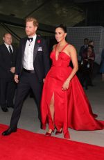 MEGHAN MARKLE and Prince Harry Arrives at 2021 Salute to Freedom Gala in New York 11/10/2021