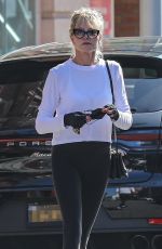 MELANIE GRIFFITH Leaves a Gym Session in Beverly Hills 11/04/2021