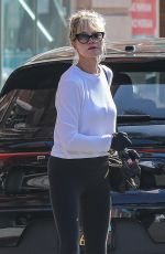 MELANIE GRIFFITH Leaves a Gym Session in Beverly Hills 11/04/2021