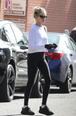 MELANIE GRIFFITH Leaves a Gym Session in Beverly Hills 11/04/2021