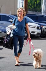 MELORA HARDIN Out with Her Dog in Los Angeles 10/29/2021