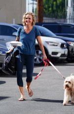 MELORA HARDIN Out with Her Dog in Los Angeles 10/29/2021