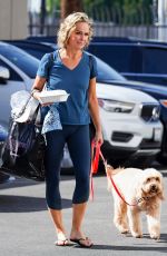 MELORA HARDIN Out with Her Dog in Los Angeles 10/29/2021