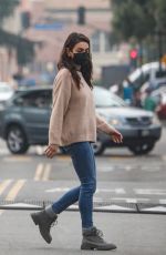 MILA KUNIS and Ashton Kutcher Out in West Hollywood 11/19/2021