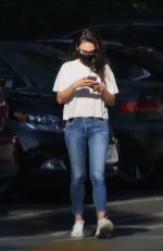 MILA KUNIS Out and About in Beverly Hills 11/04/2021