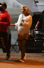 MILEY CYRUS Heading to Shoot a Video in Hollywood 11/10/2021