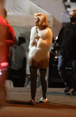 MILEY CYRUS Heading to Shoot a Video in Hollywood 11/10/2021