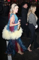 MILEY CYRUS Leaves Gucci Fashion Show in Hollywood 11/02/201