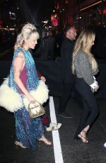 MILEY CYRUS Leaves Gucci Fashion Show in Hollywood 11/02/201