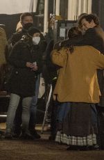 MILLIE BOBBY BROWN on the Set of Enola Holmes 2 in London 11/17/2021