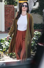 MINKA KELLY Out for Coffee at Alfred in West Hollywood 11/09/2021