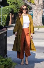 MINKA KELLY Out for Coffee at Alfred in West Hollywood 11/09/2021
