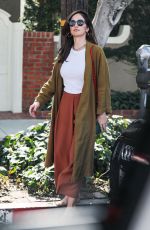 MINKA KELLY Out for Coffee at Alfred in West Hollywood 11/09/2021