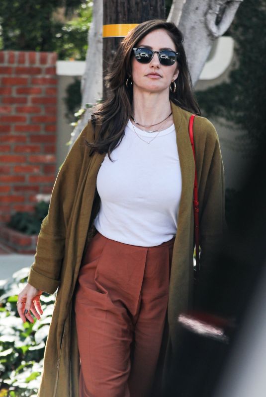 MINKA KELLY Out for Coffee at Alfred in West Hollywood 11/09/2021