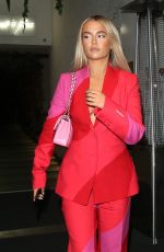 MOLLY MAE HAGUE Leaves Her Molly Mae X Beauty Works Launch in London 11/11/2021
