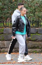 MOLLY MAE HAGUE Out for Lunch in Hale Trafford 11/20/2021