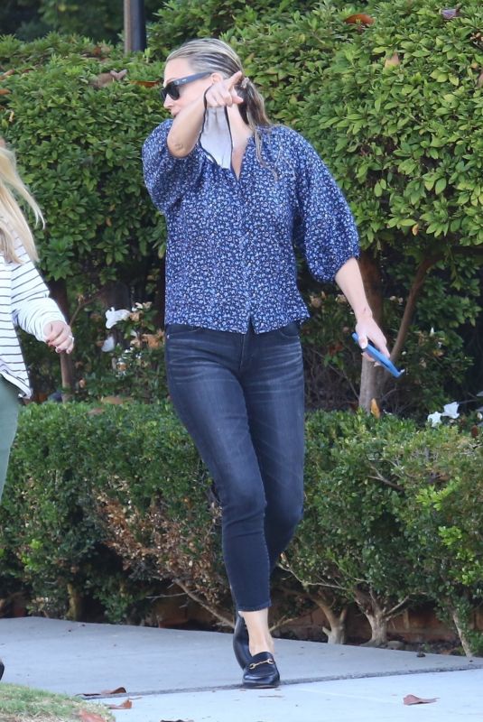 MOLLY SIMS Out in Santa Monica 11/15/2021
