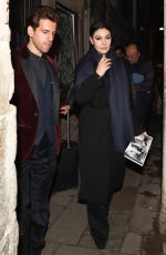 MONICA BELLUCCI and Tom Volf Arrives Letters and Memoirs Premiere in Venice 11/25/2021