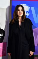MONICA BELLUCCI at at Goldoni Theater Maria Callas Show in Venice 11/25/2021