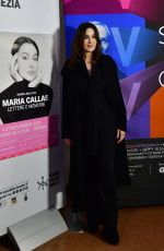MONICA BELLUCCI at at Goldoni Theater Maria Callas Show in Venice 11/25/2021