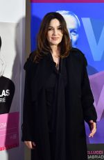 MONICA BELLUCCI at at Goldoni Theater Maria Callas Show in Venice 11/25/2021