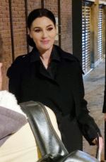 MONICA BELLUCCI Leaves a Theatre in Rome 11/23/2021