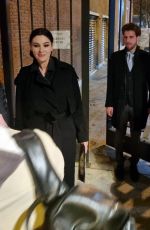 MONICA BELLUCCI Leaves a Theatre in Rome 11/23/2021