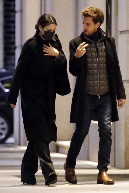 MONICA BELLUCCI Out and About in Milan 11/21/2021