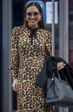 MYLEENE KLASS Arrives at Global Studios in London 11/29/2021