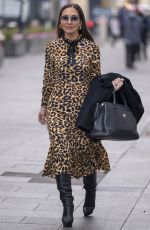 MYLEENE KLASS Arrives at Global Studios in London 11/29/2021