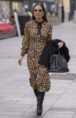 MYLEENE KLASS Arrives at Global Studios in London 11/29/2021