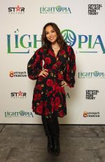 MYLEENE KLASS at Night of Lightopia London Lauch at Crystal Palace Park 11/18/2021
