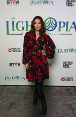 MYLEENE KLASS at Night of Lightopia London Lauch at Crystal Palace Park 11/18/2021