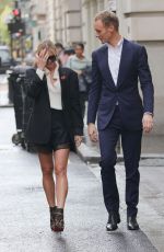 NADIYA BYCHKOVA Heading to Dress Rehearsals in London 11/12/2021