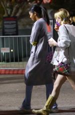 NATALIA BRYANT and IRIS APATOW Arrives at Harry Styles Concert in Los Angeles 11/18/2021