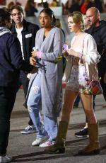 NATALIA BRYANT and IRIS APATOW Arrives at Harry Styles Concert in Los Angeles 11/18/2021