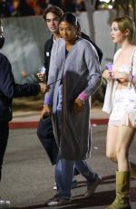 NATALIA BRYANT and IRIS APATOW Arrives at Harry Styles Concert in Los Angeles 11/18/2021