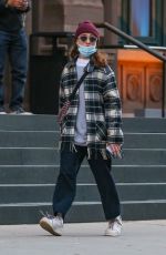 NATALIA DYER Out and About in New York 11/01/2021