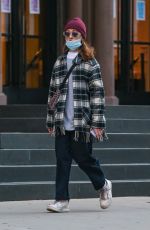 NATALIA DYER Out and About in New York 11/01/2021
